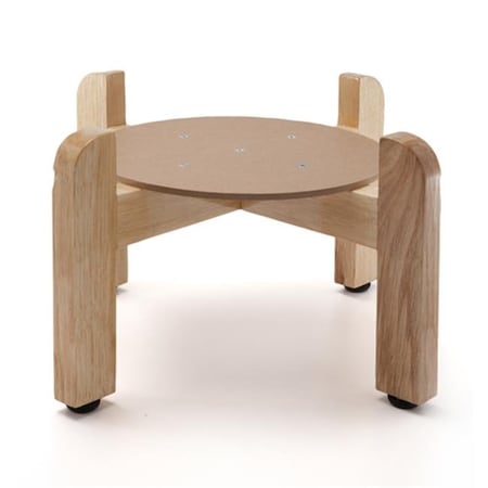 Bluewave Lifestyle Bluewave Lifestyle PKSC810 Counter Natural Varnish Wood Stand; 7.5 in. PKSC810